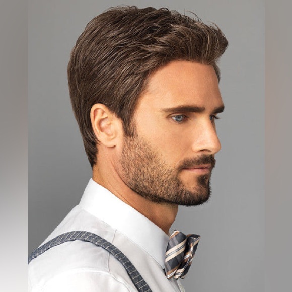 Him by HairUWear in “Style” Men’s Lace Wig - Picture 7 of 9